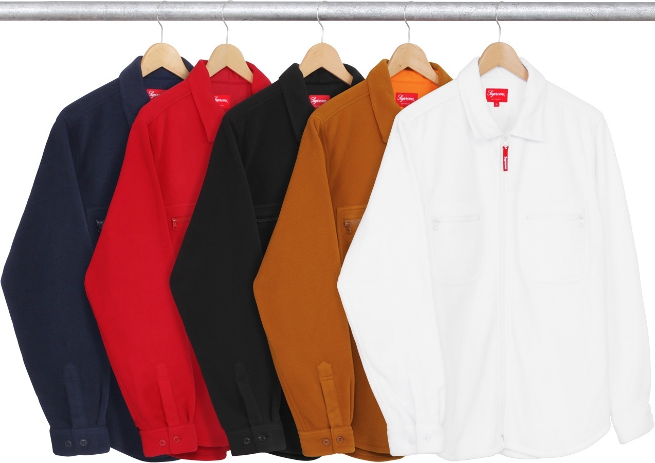 Polartec® Fleece Zip Up Shirt